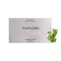 Recycled Plantable Paper Printed Recycle Green recycled paper dual side printing visiting cards
