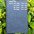 Recycle Green sot denim jeans cover recycled paper spiral diary set