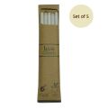 Plain Recycle Green write green plantable recycled white paper pencil