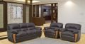 Wooden Polished Black Plain france sofa set