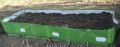 Green hdpe vermicompost bed