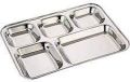 chiaro silver Stainless Steel Dinner Plates