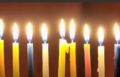 Multicolor Birthday Candles