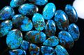 Maahi Gems Polished blue shattuckite cabochon gemstone