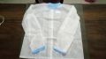 Non Woven White Full Sleeves Plain disposable lab coat
