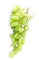 Natural fresh long green grapes