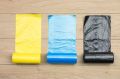 BENZ Packaging Blue Yellow Black And Transparent Plain ldpe bag roll