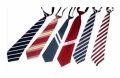 Polyester & Cotton Multicolor Checked Plain Stripes school tie