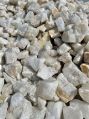 Rockworks Mines Non Polished Lumps Semi Glassy White quartz ore