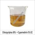 Chlorpyriphos 50%+ Cypermethrin 5% EC