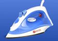 Aarna Blue & White New 1250 w electric steam iron