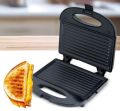 Aarna Electricity Black New 750Wt 220-240V Sandwich grill toaster