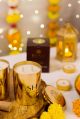 Lush Fragrances Highest Grade Soy Wax Pillar mystic sandalwood scented candles