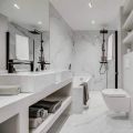 Glossy Finish Bathroom Tile