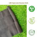 LMC-11 x 12 Black Jute Burlap Hessian Fabric