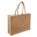 LMC Jute Shopping Bag with Zip Lock