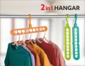 Polished Rectangular Available in Many Colors Plain plastic 2in 1 hanger