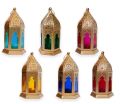 Colored Moroccan Lantern