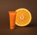 Gel orange peel face wash