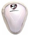 PVC And Leather White Abdominal Guard