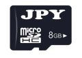 Plastic Black jpy 8 gb memory card