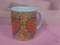 Ceramic Multicolor printed coffee mug