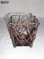 Iron Cage Candle Holder