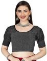 Metallic Shimmer Stretchable Blouse