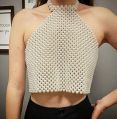 Ladies Designer Beaded Top