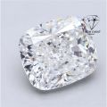 High Carat Diamond cushion cut diamond