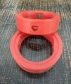 Polished Round Red butterfly valve rubber gaskets