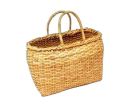 Brown Bamboo Cane Basket