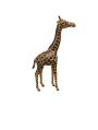 Handmade Leather Giraffe Showpiece