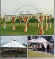 Ruchika Enterprises White Plain pvc dining outdoor tent