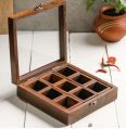 wooden spice box