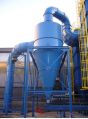 Mild Steel Electric Round Blue Cylindrical 220V Cyclone separator