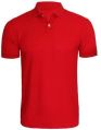 Mens Half Sleeve Cotton Polo T-Shirt