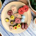 clay miniature sweets