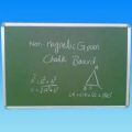 Green non magnetic chalk board