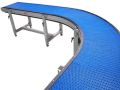 Blue Plastic Modular Conveyor Belt
