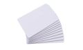 Coated Rectangular White plain pvc cards