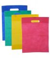 Multi Colour Plain D-Cut Non Woven Bags