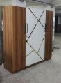 wooden wardrobe