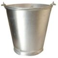 Polished Round Silver New Plain 20 liter aluminium bucket