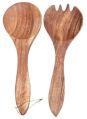 Polished Brown Plain wooden spoons