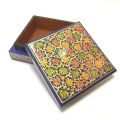 Multicolor New Printed square paper mache box