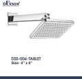 Dexson Polished Silver tablet abs shower