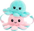 Reversible octopus soft toy