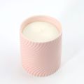pink textured ceramic jar (AAS-CJ-NL-010)
