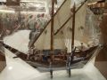 Antique Wooden Sailing Ship Model